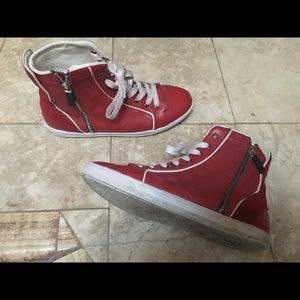 Louis Vuitton Red Sneakers Men's 11 Unverified